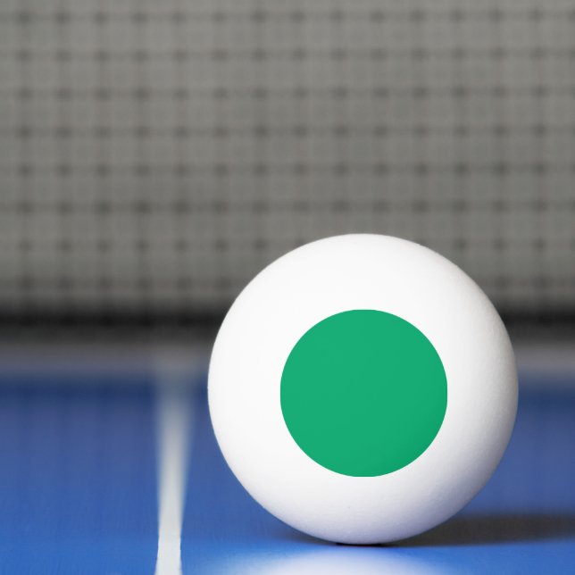 Emerald Green Ping Pong Ball – Customisable (Net)