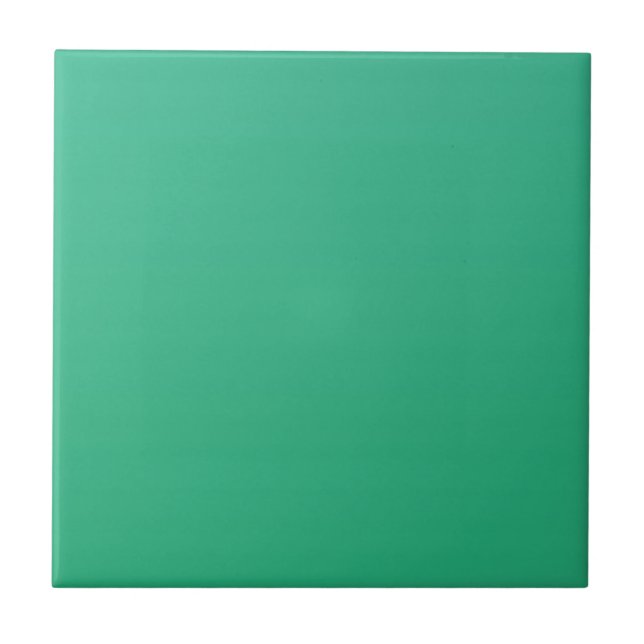 Emerald Green Plain Single Colour Product Item Tile (Front)