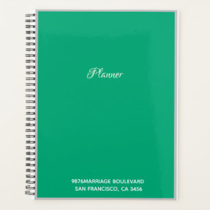 Emerald Green Planner