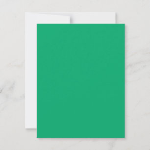 Emerald Green Response Card Template – Customise