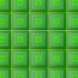 Emerald Green (Retro Kitchen and Bathroom) Square Tile