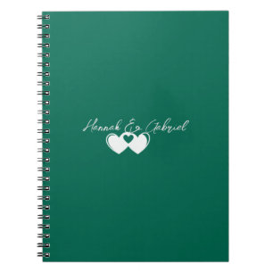 Emerald Green Spiral Notebook