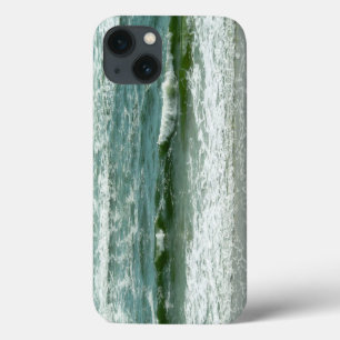Emerald Green Waves at Panama City Beach Florida iPhone 13 Case