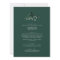 Emerald Greenery All In One Wedding