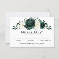Emerald Greenery Eucalyptus White Floral Wedding