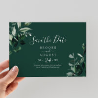 Emerald Greenery | Green Horizontal