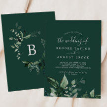 Emerald Greenery | Green The Wedding Of