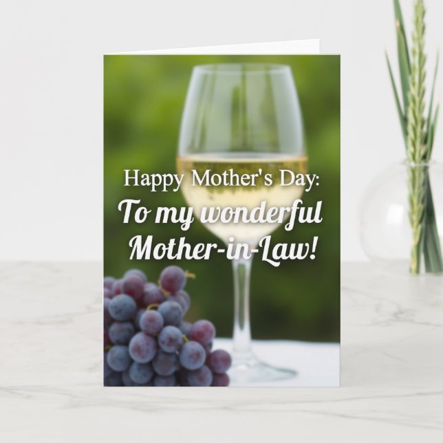 Emerald Hues Mothers Day Card (Front)