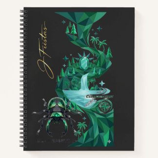 “Emerald Island Beetle – Nature Art  Notebook