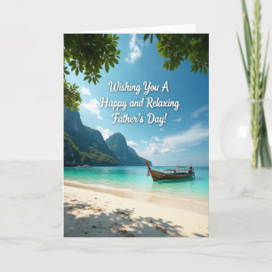 Emerald Isle Fathers Day Card