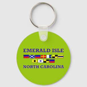 Emerald Isle Keychain