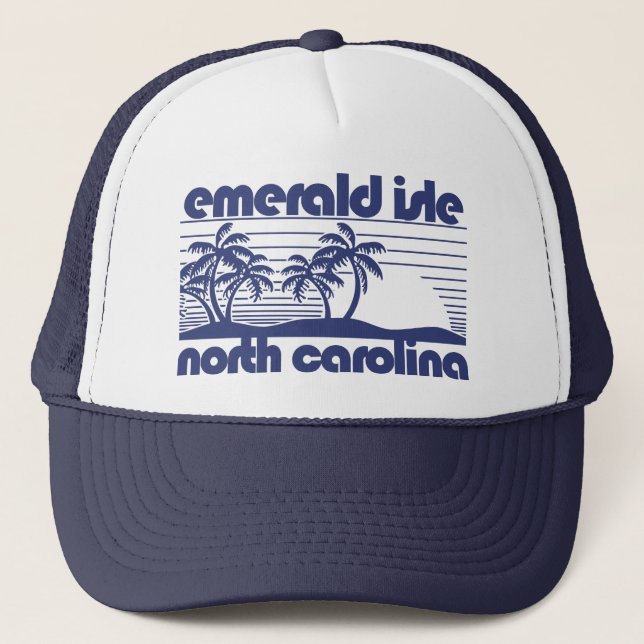 Emerald Isle,North Carolina Trucker Hat (Front)