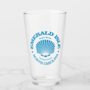 Emerald Isle (seashell) Glass