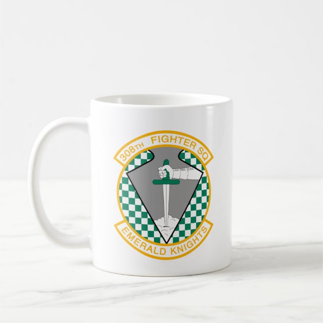 Emerald Knights 308 FS Coffee Mug (Left)