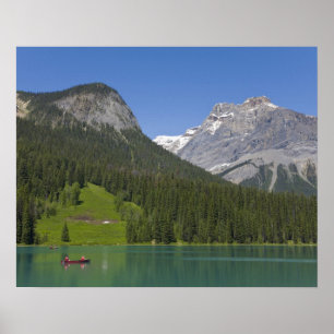 Emerald Lake, Canadian Rockies, British Poster