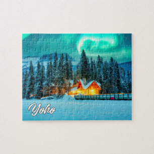 Emerald Lake & Lodge, Yoho National Park Jigsaw Puzzle