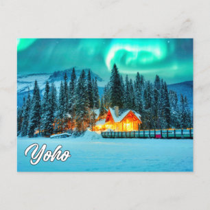 Emerald Lake & Lodge, Yoho National Park Postcard