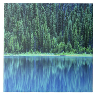 Emerald Lake, Yoho NP, BC, Canada Tile