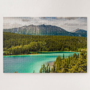 Emerald Lake Yukon Jigsaw Puzzle