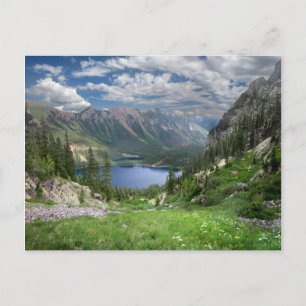 Emerald Lakes 2 - Weminuche Wilderness - Colorado Postcard