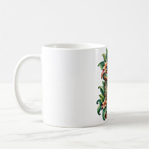 Emerald Mask Guardian Coffee Mug