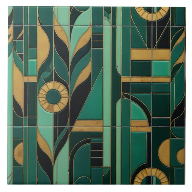 Emerald Metropolis Tile (Front)