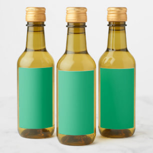 Emerald Mini Wine Bottle Labels – Customisable