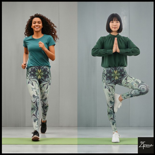Emerald Motion Leggings (Creator Uploaded)