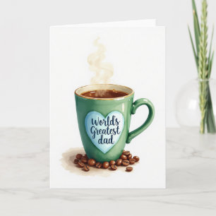 Emerald Mug Fathers Day Card