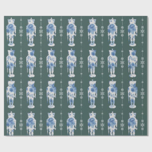 Emerald Nutcracker Wrapping Paper