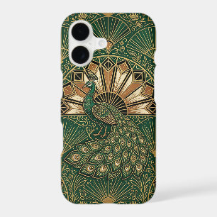 Emerald Peacock iPhone 17 Slim Fit Case