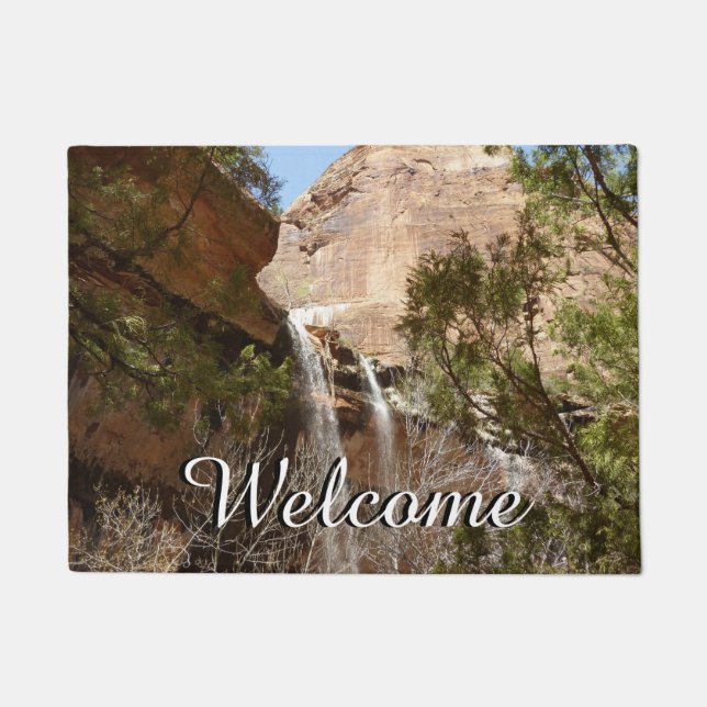 Emerald Pool Falls I from Zion National Park Doormat (Front)