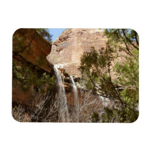 Emerald Pool Falls I from Zion National Park Magnet