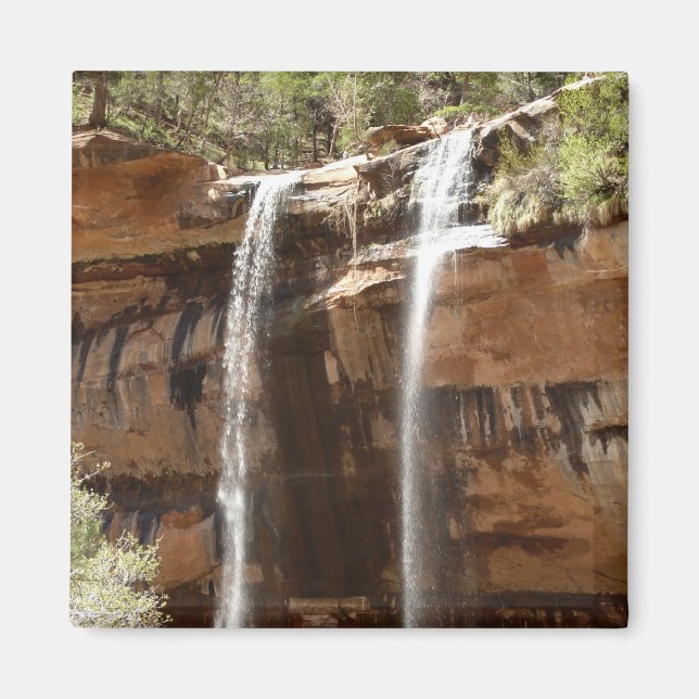 Emerald Pool Falls IV from Zion National Park Magnet (Front)
