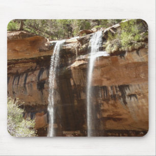 Emerald Pool Falls IV from Zion National Park Mouse Mat