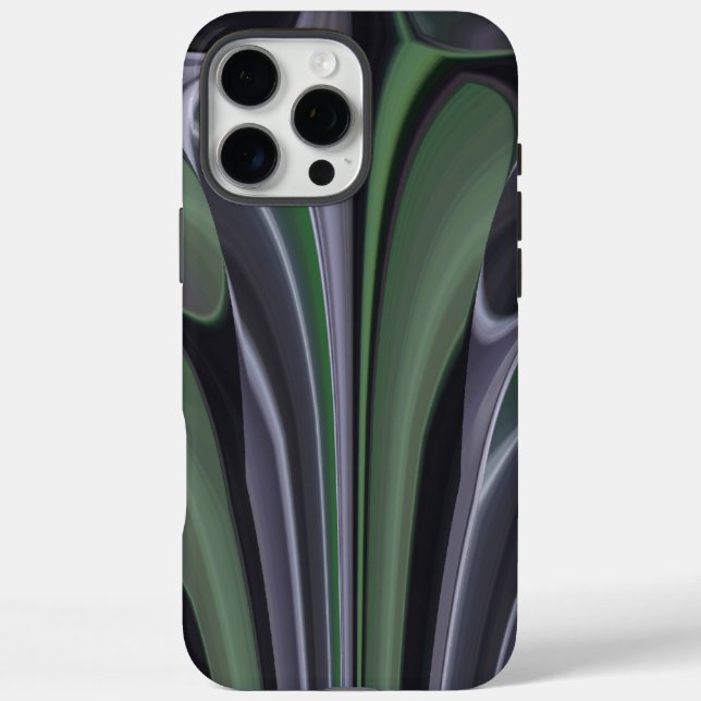 Emerald Radiance | Beautiful Green Aurora Texture  Case-Mate iPhone Case (Back)