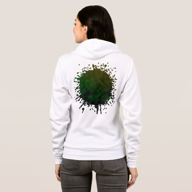 Emerald Refrain Hoodie (Back Full)