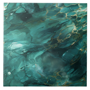 Emerald River, Hyper Realistic, Seamless Tile