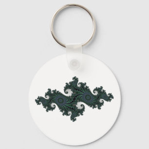 Emerald Seahorse Julia Keychain