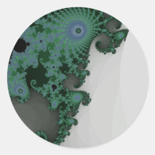 Emerald Seahorse Stickers