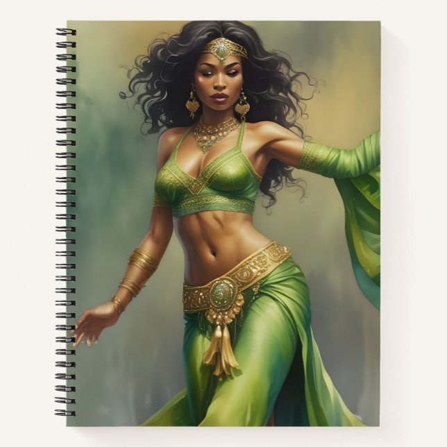 Emerald Sensuality Notebook (Front)