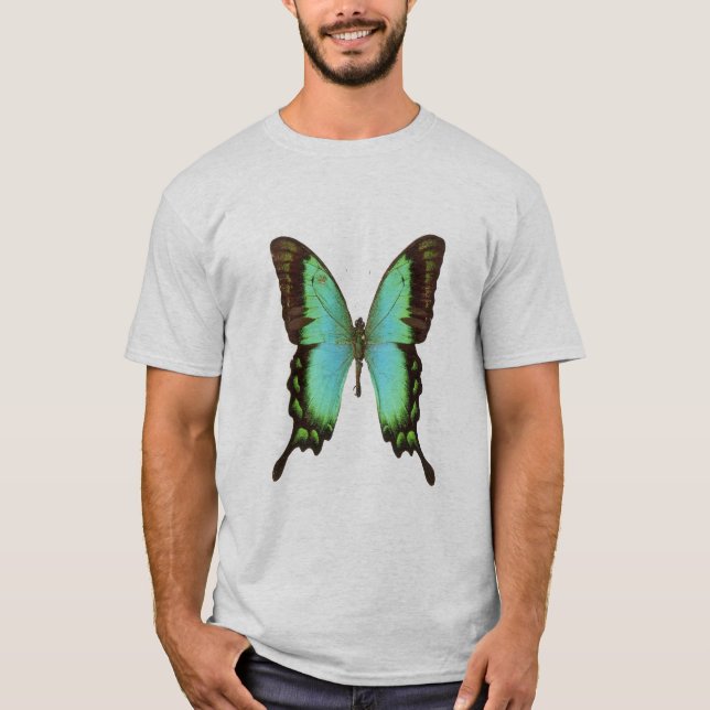 Emerald-swallowtail butterfly, t-shirt (Front)
