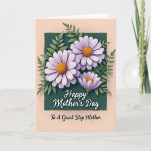 Emerald Teal Mothers Day Card