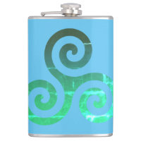 Emerald Triskele Ancient Celtic Symbol
