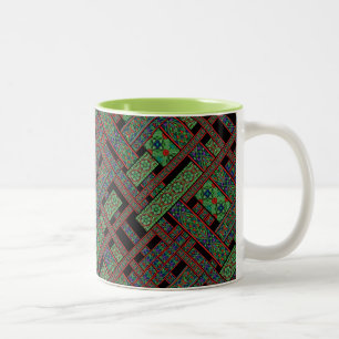 Emerald Twilight Stained Glass Mug