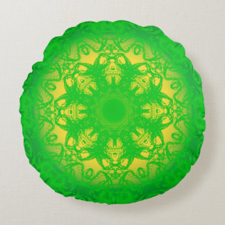 Emerald Vitality Round Cushion