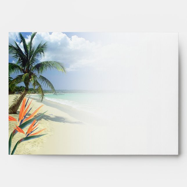 Emerald Waters back flap address love text inside Envelopes (Front)