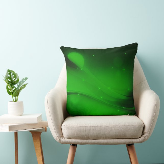 Emerald Wave Cushion (Chair)