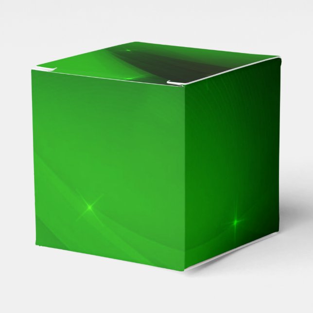 Emerald Wave Favour Box (Front Side)