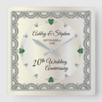 Emeralds | Diamonds 20th Wedding Anniversary
